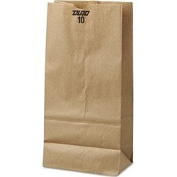 Bag GK10500 Paper Bag, Kraft Brown - Number 10