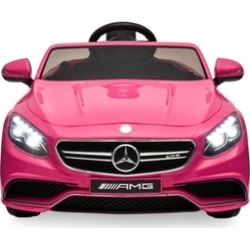 New 12V Mercedes S65 Ride on Electric Car Kids w/ RC For Girls Pink