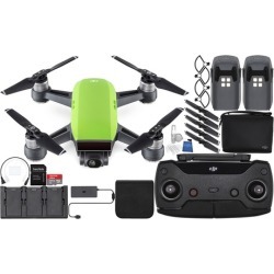 DJI Spark Portable Mini Drone Quadcopter Fly More Combo Bundle