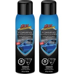 Dry Shine Waterless Car Care Foaming Glass Cleaner (2-Pack)