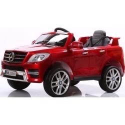 Electric 6V car Mercedes ML350 Ride on For Kids w/RC Red - red