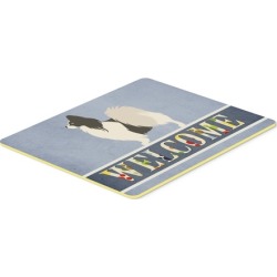 Carolines Treasures BB8322CMT Papillon Welcome Kitchen or Bath Mat - 20 x 30 in.