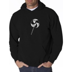 Men's Hooded Sweatshirt - Lollipop