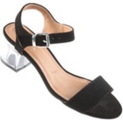 Xehar Women's Clear Low Heel Sandal