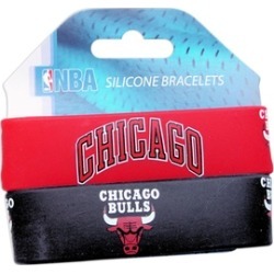 Sports Team Logo Set of 2 Rubber Wrist Band NBA