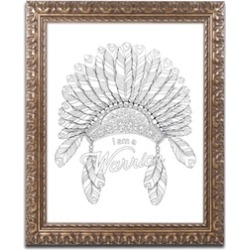 Hello Angel 'Inspirational Quotes 11' Ornate Framed Art