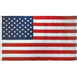 Eder Flag 10004 NF4 2.5 x 4 ft. 200 Denier Nylon U S Outdoor Flag