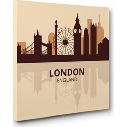 Skyline London CANVAS Wall Art Home Decor
