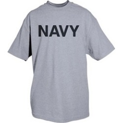 Mens; U.S. Navy; P T Physical Training T-Shirt