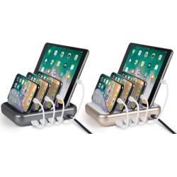 Merkury Innovations 4-Port Charging Station for Mobile Devices