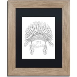 Hello Angel 'Inspirational Quotes 11' Matted Birch Framed Art