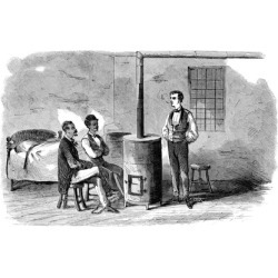 John Brown Raid 1859. Nthree Of John Brown'S Band In Their Jail Cell At Charles