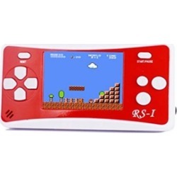 8-Bit Retro 2.5" COLOR LCD 150& Video Games Portable Console RED