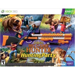Cabela's Big Game Hunter: Hunting Party with Top Shot Gun Controller for Xbox 360 Kinect