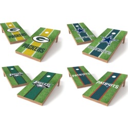 Wild Sports 2"x4" NFL Authentic Field Cornhole Tailgate Toss Game