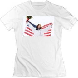 Shuqing Adult Olympic Snowboarder Shaun White American T-shirt