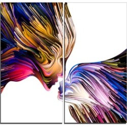 Metaphorical Mind Painting - Contemporary Canvas Print