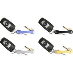 SimpleKey Extended Compact Key Holder and Keychain Organizer