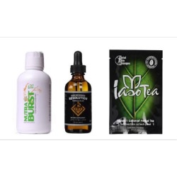 TLC Weight Loss Kit. Nutraburst -Iaso Tea - Resolution Drops Detoxify