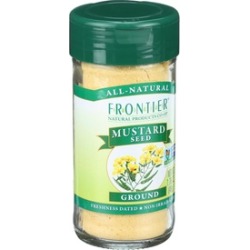 Ground Yellow Mustard Seed ( 4 - 1.76 oz bottles )