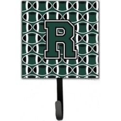 Carolines Treasures CJ1071-RSH4 Letter R Football Green & White Leash