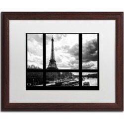 Philippe Hugonnard 'Good Morning Paris!' Wood Framed Art