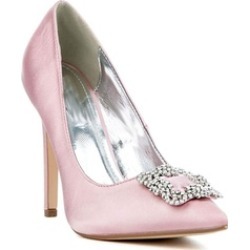 Jeweled Embellished Stiletto Women's Pointy Toe High Heels Pump