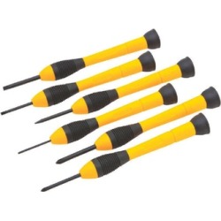 Stanley Hand Tools 6 Piece Precision Screwdriver Set 66-052
