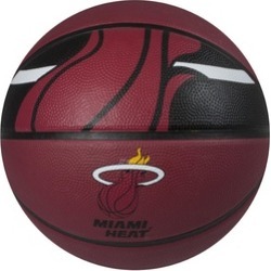 Spalding SP-73071 NBA Courtside Miami Heat 29.5" Outdoor Basketball
