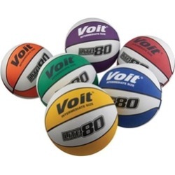 Voit 1307030 Lite 80 Prism Intermediate Size Basketballs Pack of 6
