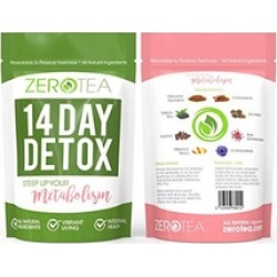 14 Day Detox Tea, Weight Loss Tea, Teatox Herbal Tea For Cleanse