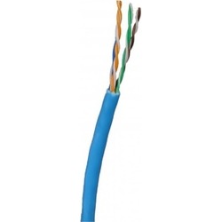 Cables To Go 27424 1000ft Cat 5E 350Mhz Stranded Pvc Cmr Cable - Blue