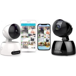 SereneLife 720p HD WiFi IP Camera with Remote App Control