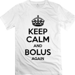 Ytaze Keep Calm And Bolus Adult Tee
