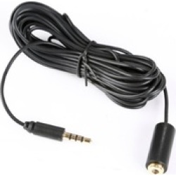 Movo 20' TRRS Female 3.5mm to Male Microphone Cable for Smartphones