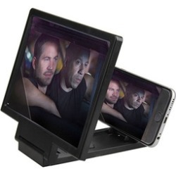 Mobile Phone 3D Screen Amplifier Magnifying Glass HD Stand for Video