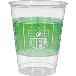 Amscan 421211 NFL Drive Plastic Cups - Pack of 150