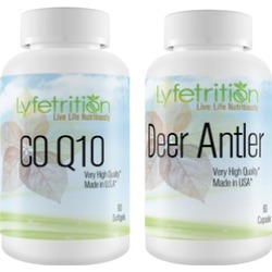 Lyfetrition Deer Antler Velvet and/or CoQ10