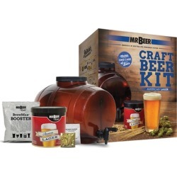 Mr. Beer American Lager Craft Beer Brewing Kit (5-Piece)