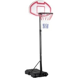 6-8 Ft Adjustable Kids Basketball Hoop System Portable Stand w/Wheel
