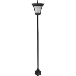 Elegant Home Fashions GA2027 Solar Garden Lamp Post