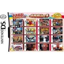 488 in 1 Multi-game cartridge video games For NDS 2DS DSLITE/DSi/3DS