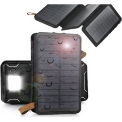 Solar Panel External Battery Charger Cell Phone Power Bank 500000mAh