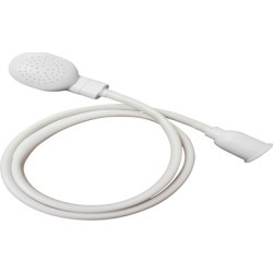 Evelots Shower Head W/ Slip On Spout For Faucet To Shower Converter
