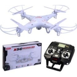 Syma X5c-1 Explorers Gyro Rc Quadcopter Drone Hd Camera Lcd Rtf