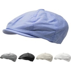 Unisex Classic 8 Panel Applejack Newsboy Cap