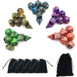 Smartdealspro Die Series Two Colors Dungeons and Dragons Dice