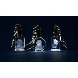 Personalized Crystal Light up Photo Keychains from 3D Laser Gifts (Up to 58% Off)