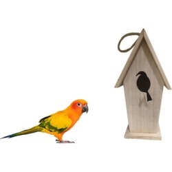 Beautiful Decorative Hanging Wood Birdhouse