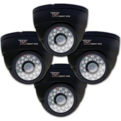 Night Owl Security Hi-Res Indoor Dome Security Cameras (4-Pack)